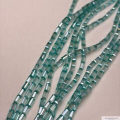 3x6mm Baget Kristal Mint Rengi