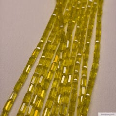 3x6mm Baget Kristal Limon Rengi
