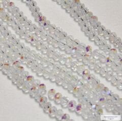 6mm Basık Dizi Kristal Çok Janjan