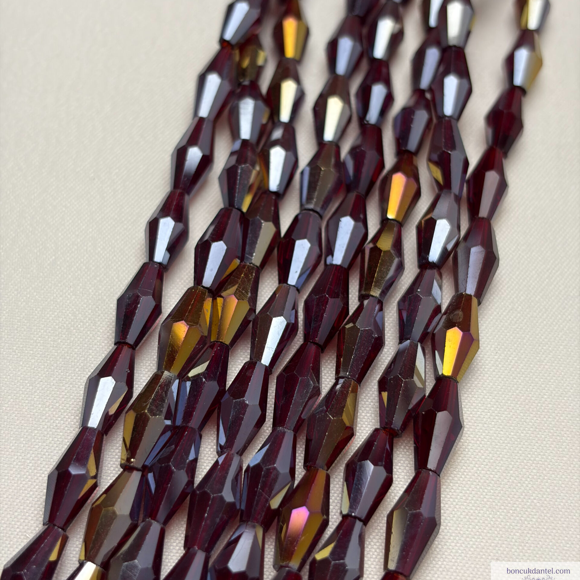 6x12mm Arpa Bordo Rengi