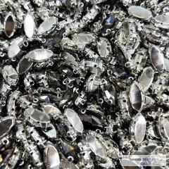 Kasalı Cam Taş Mekik - Black Diamond Rengi (100 Adetli Paket)