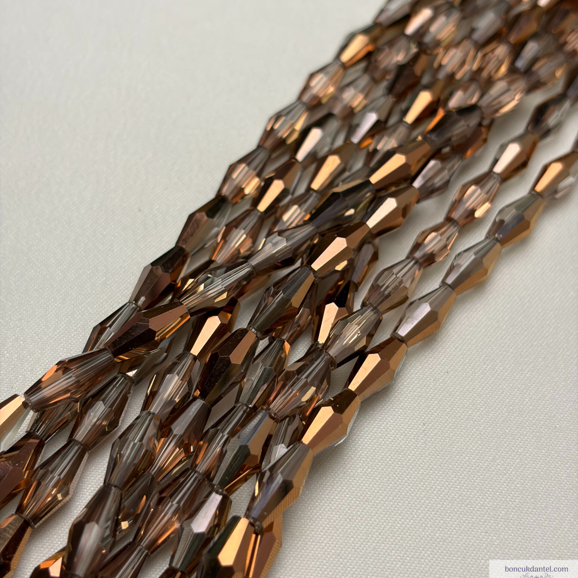 6x12mm Arpa Çift Bakır Rengi