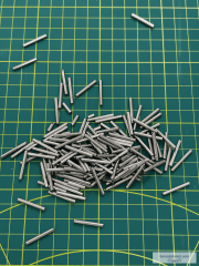 2 CM Boru Cam Boncuk Gri Antrasit Renk