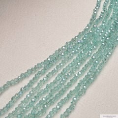 1mm Basık Kristal Mint Rengi