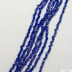 1mm Basık Kristal Saks Rengi