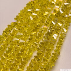 8mm Üçgen (Çapraz) Limon Rengi