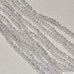 3mm Piramit Dizi Kristal Az janjanlı Şeffaf Rengi