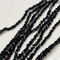 4mm Üçgen (Çapraz) Kristal Siyah Rengi