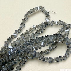 4mm Üçgen (Çapraz) Kristal Buz Mavi Rengi