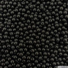 6mm Lüks İnci Siyah Rengi (100) Gram