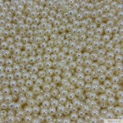 6mm Lüks İnci Krem Rengi (100) Gram