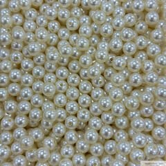 8mm Lüks İnci Krem Rengi (100) Gram