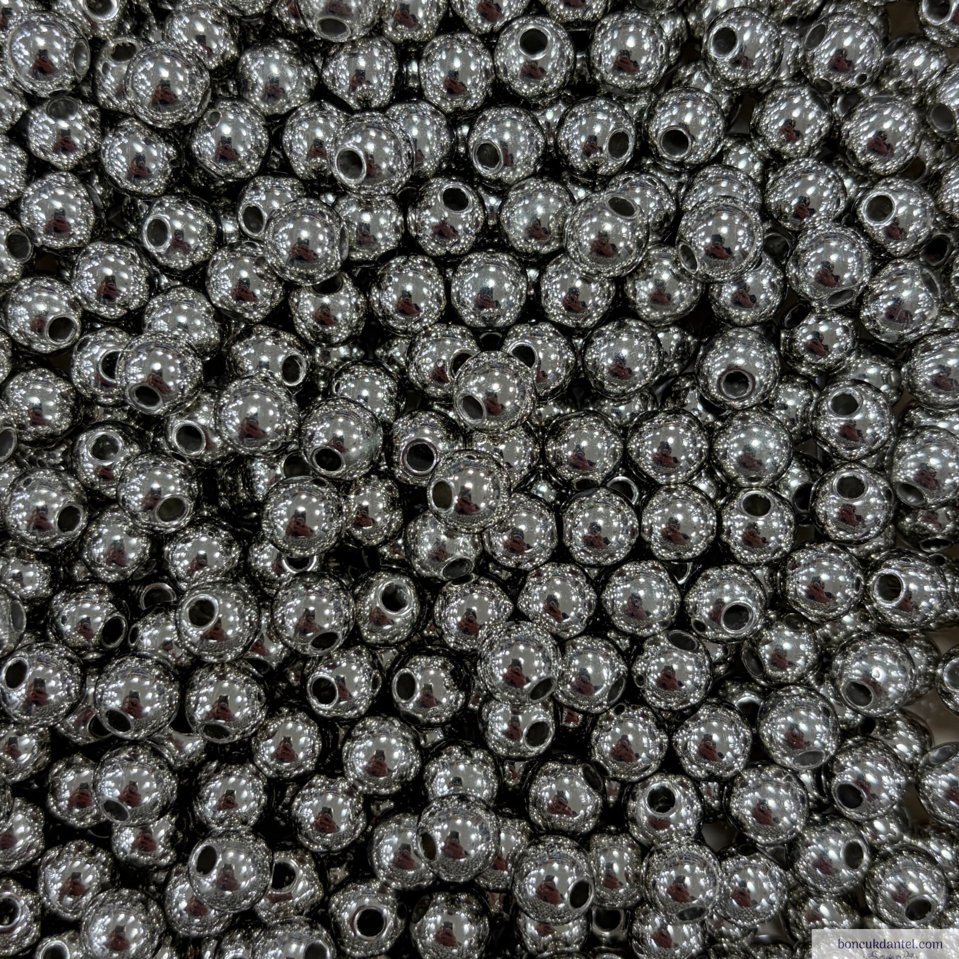 8mm Lüks İnci Antrasit Rengi (100) Gram
