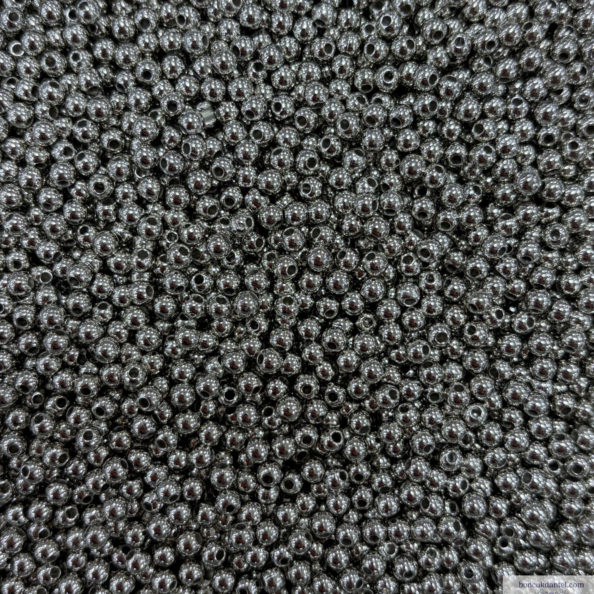 4mm Lüks İnci Antrasit Rengi (100) Gram