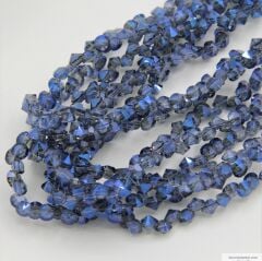 6mm Alttan Dikme Kristal İndigo Rengi
