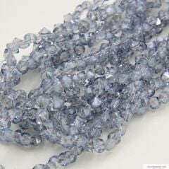 6mm Alttan Dikme Kristal Buz Mavisi Rengi