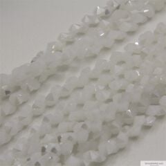 6mm Alttan Dikme Kristal Buzlu Beyaz Rengi