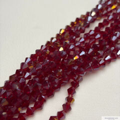 5mm Piramit Bordo Rengi