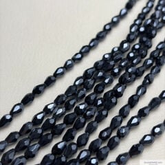 4x6mm İçten Delikli Damla Laci Rengi
